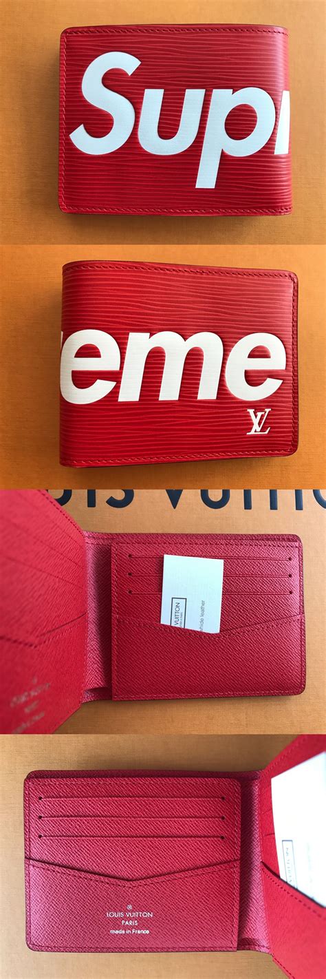 supreme louis vuitton box logo sizing|cartera Louis Vuitton supreme original.